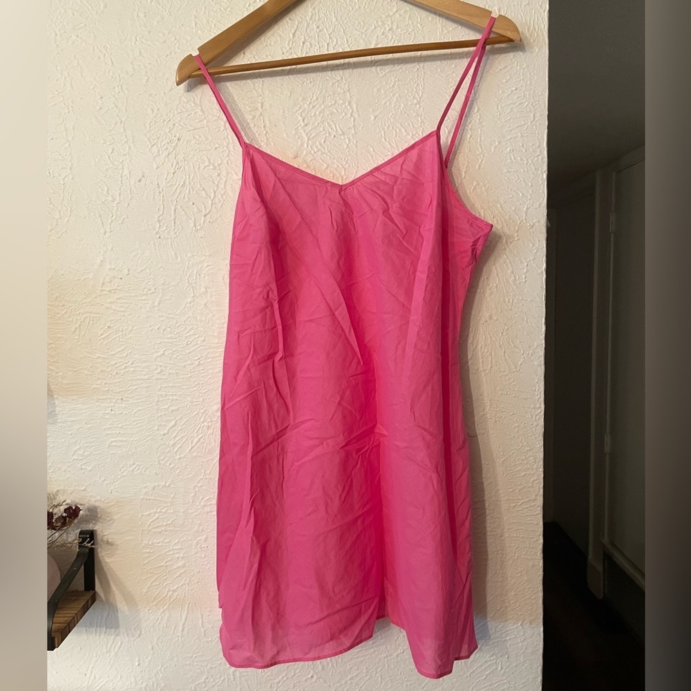 Self-Portrait Pink Chemise Mini Dress Size 6